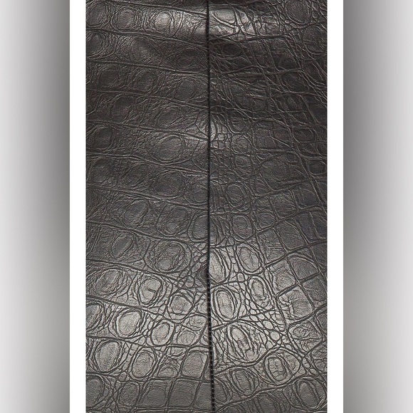 Commando Faux Leather Animal Legging in Croc - Picture 5 of 11